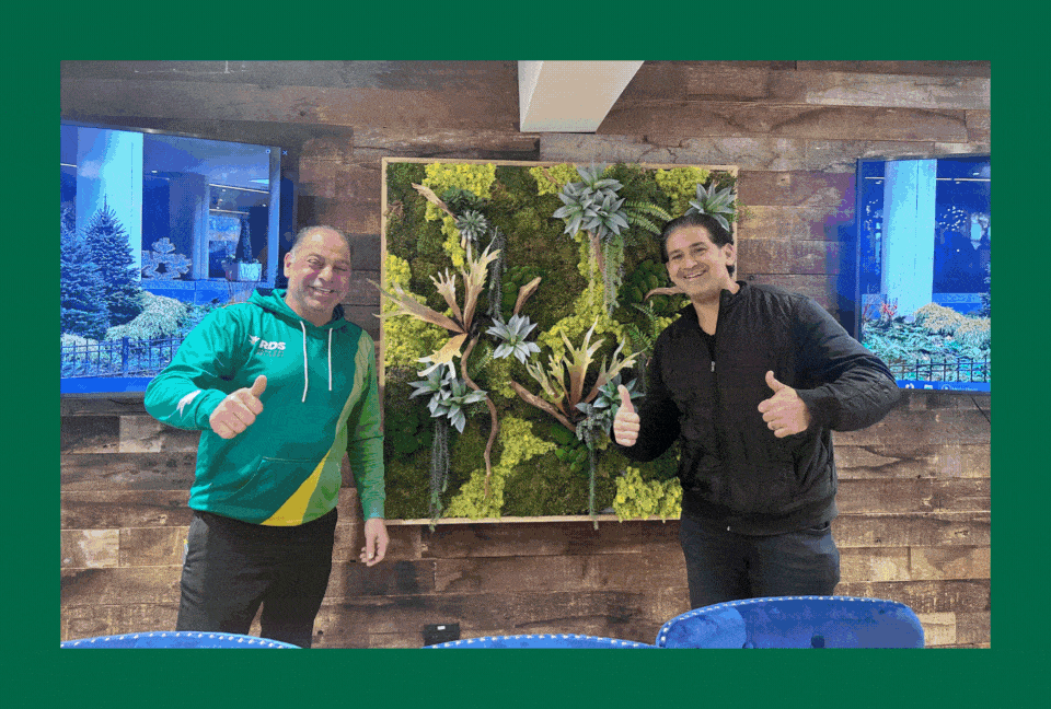 QG Floral team celebrating 40 years of service with elegant floral designs