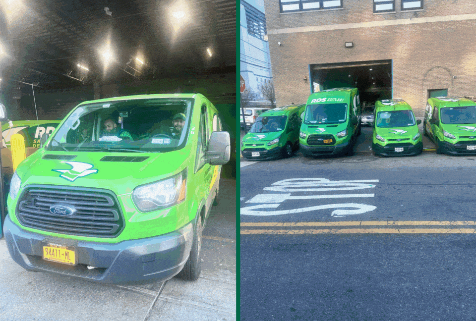 Team delivering 1,000 Purim gifts across NYC showcasing last mile logistics efficiency