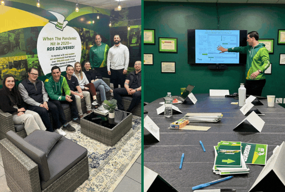 RDS delivery team exemplifying higher delivery standards and customer confidence in logistics.